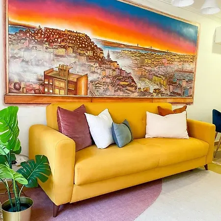 Alfama Cruise Terminal - 1 Bed Near The Tagus River With A/c! Apartament Lizbona
