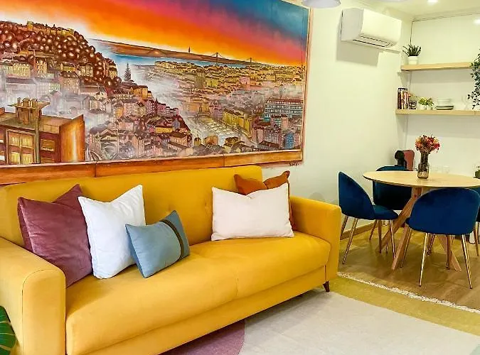 شقة Alfama Cruise Terminal - 1 Bed Near The Tagus River With A/c!