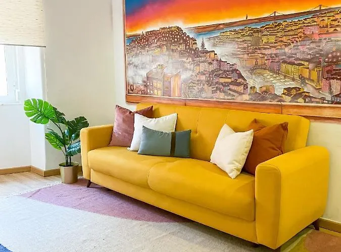 شقة Alfama Cruise Terminal - 1 Bed Near The Tagus River With A/c!